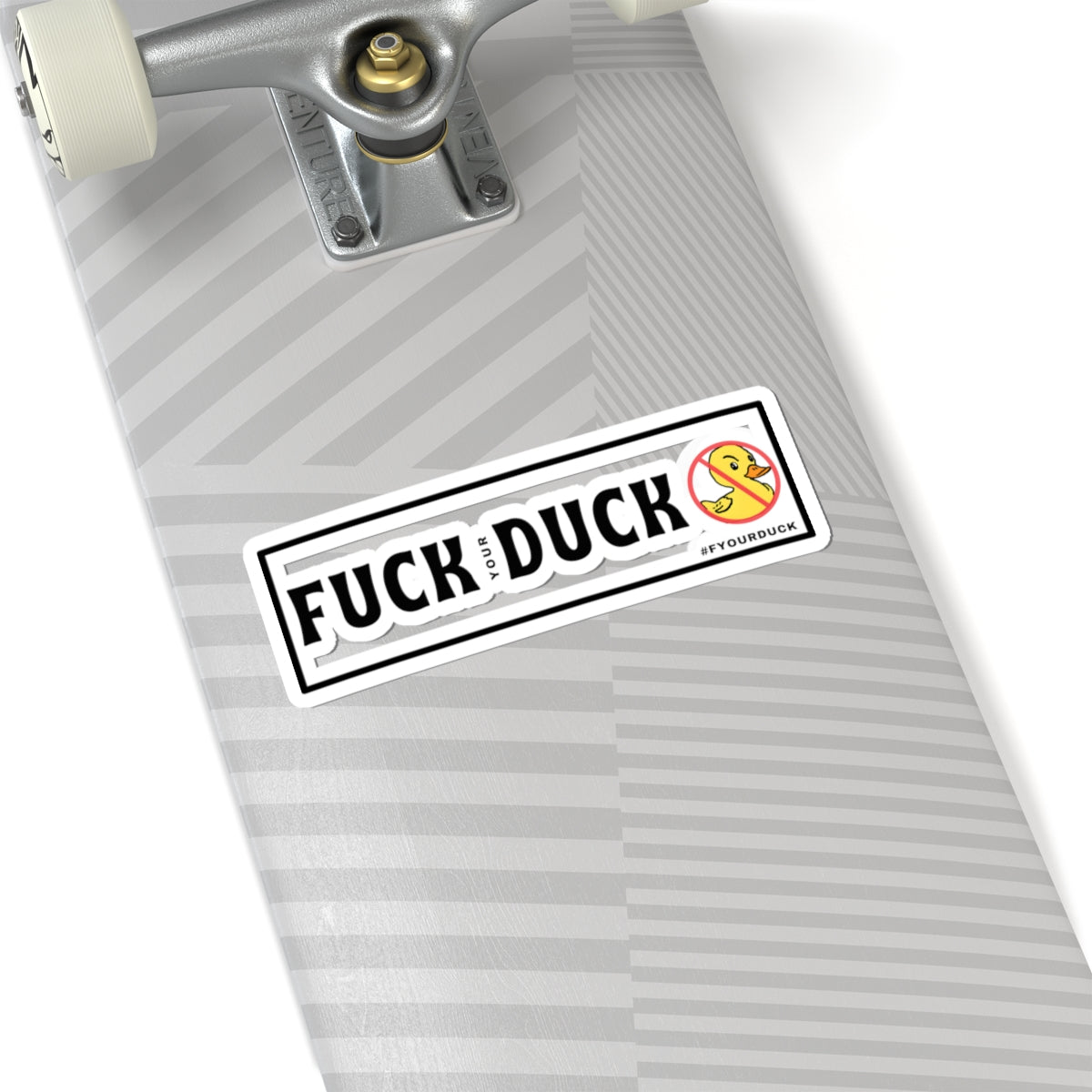 F your Duck - Kiss-Cut Stickers