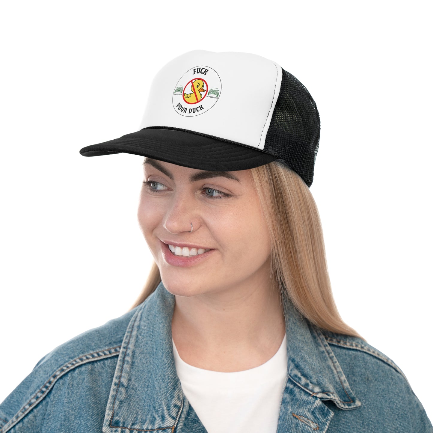 Jeep Life - F your Duck Trucker Caps