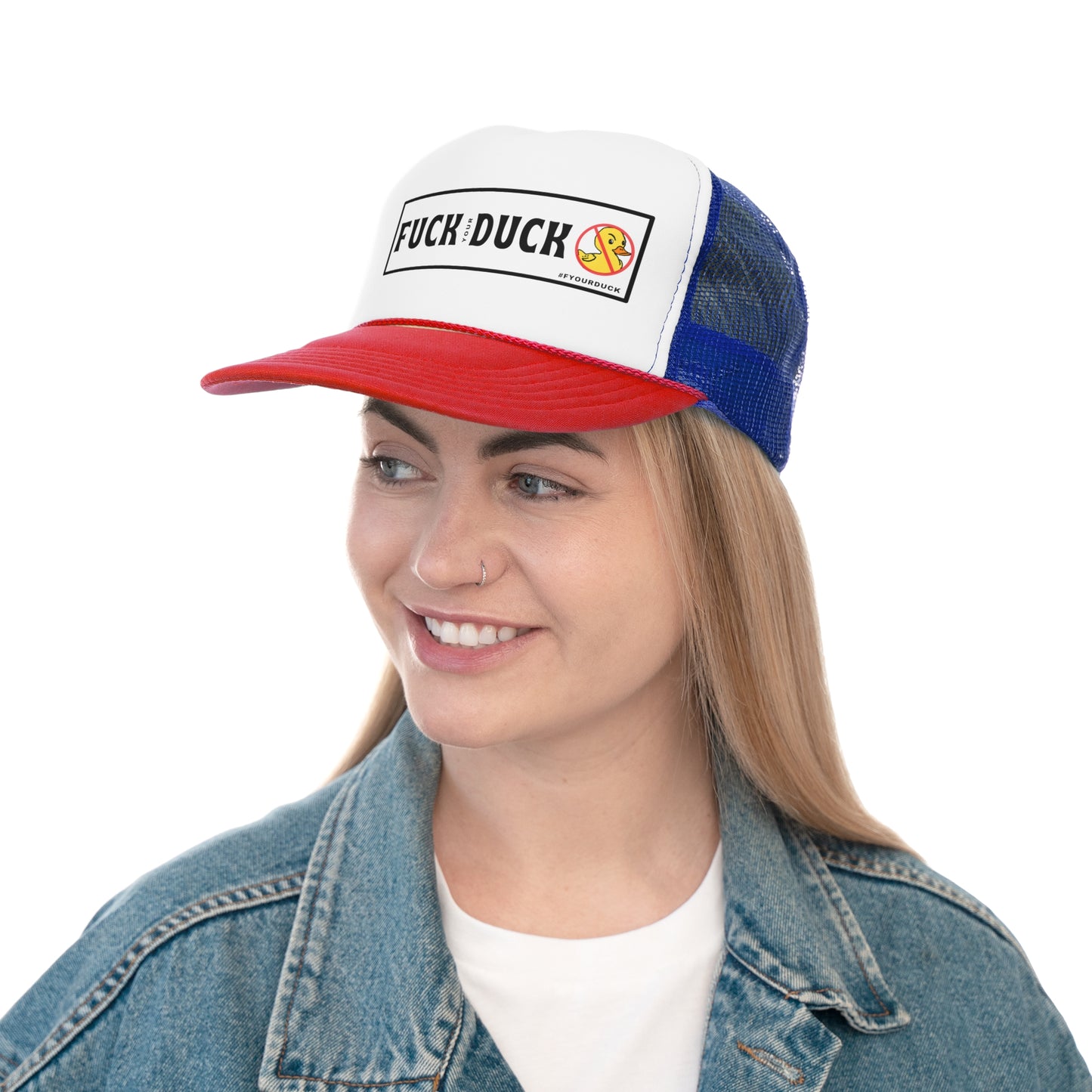 Anti-Rubber Duckie Trucker Hat