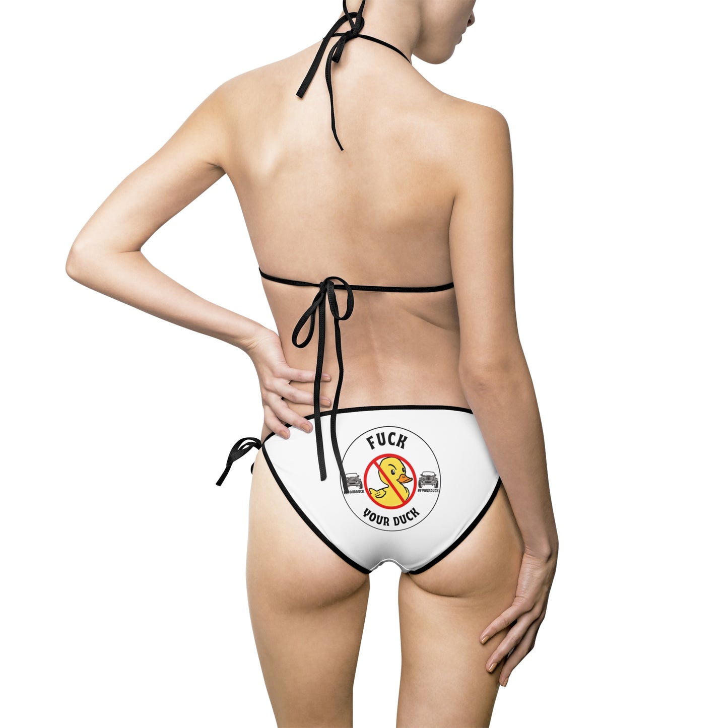 F YOUR DUCK - Women's Bikini Swimsuit