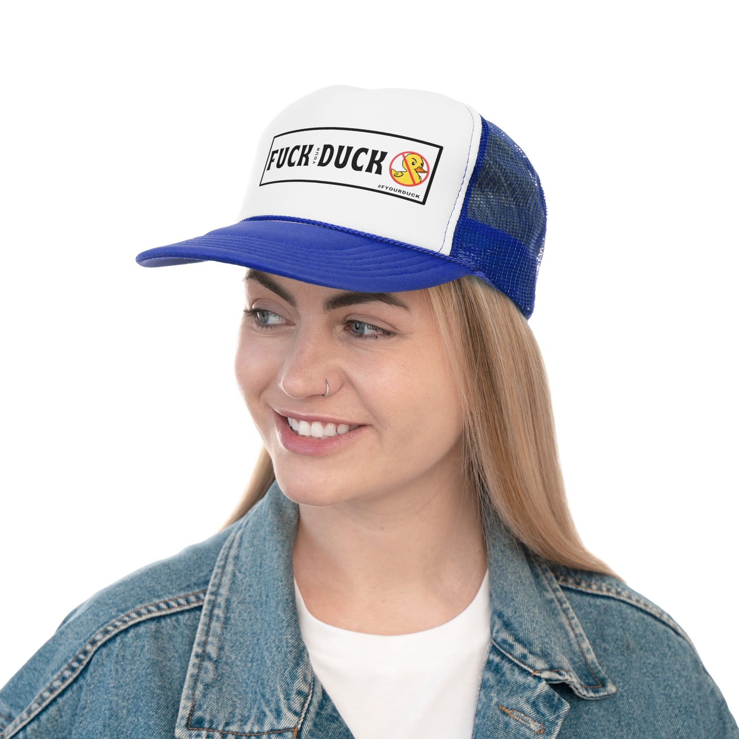 Anti-Rubber Duckie Trucker Hat