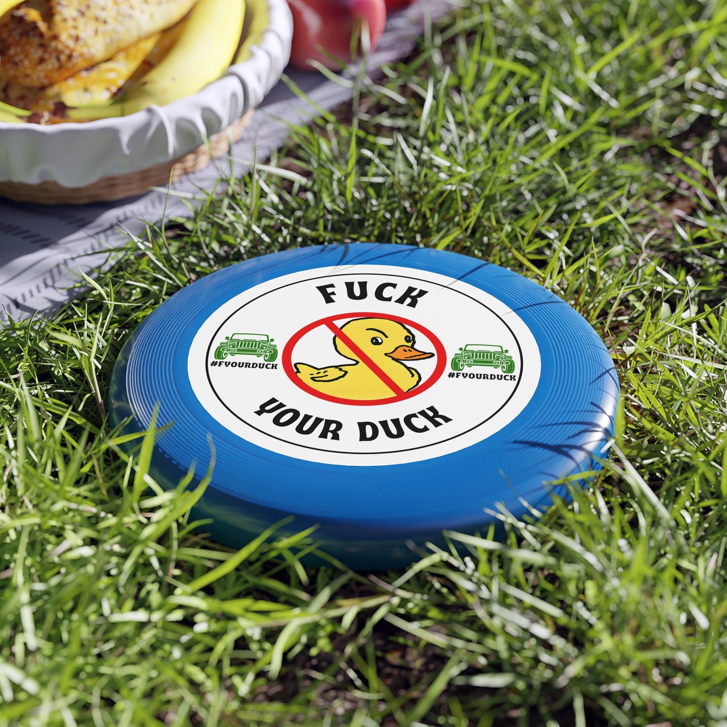 F Your Duck Frisbee