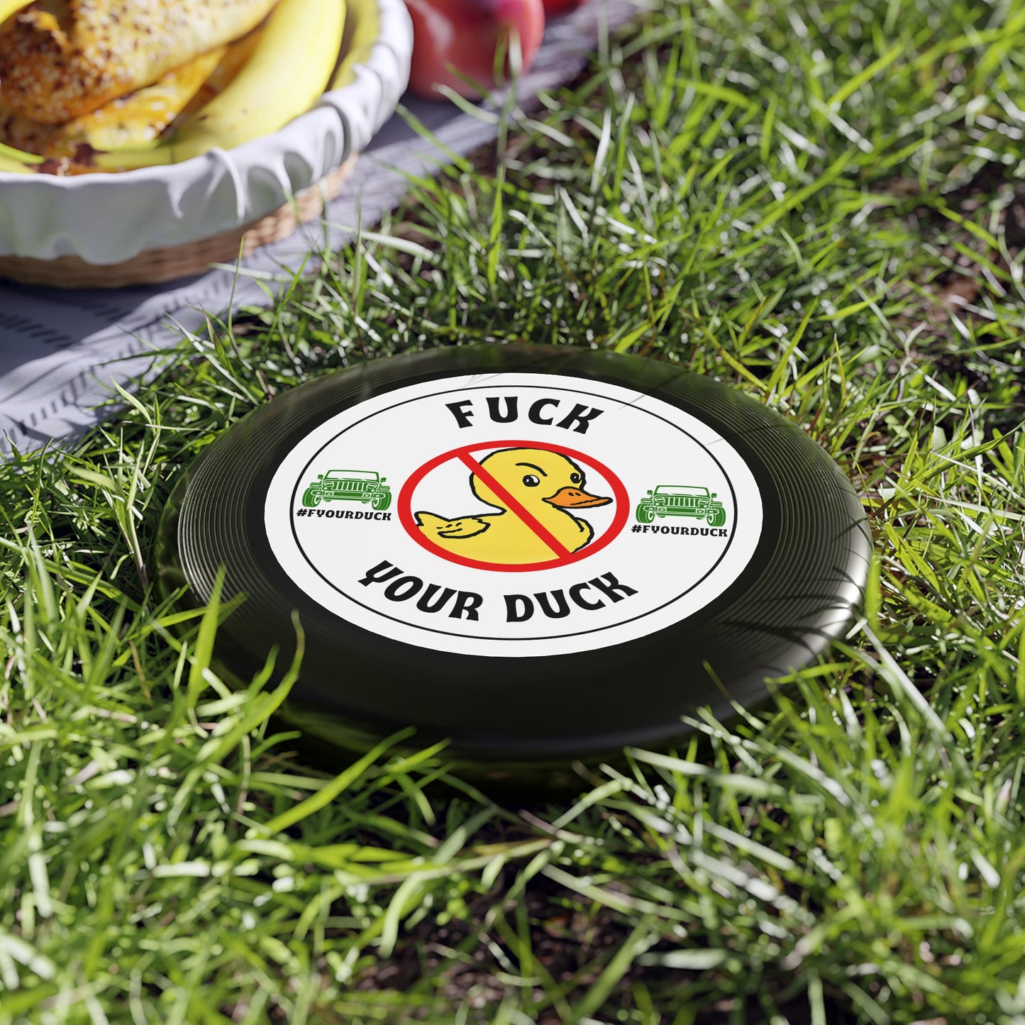 F Your Duck Frisbee