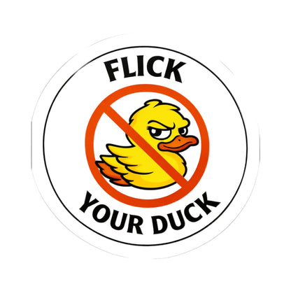 Anti-Rubber Duckie Sticker for Jeep Aficionados!