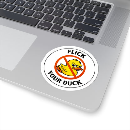 Anti-Rubber Duckie Sticker for Jeep Aficionados!